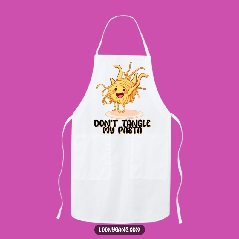 Funny Spaghetti Somersault Apron: Kitchen Noodle Wear, Hilarious Funny Gift