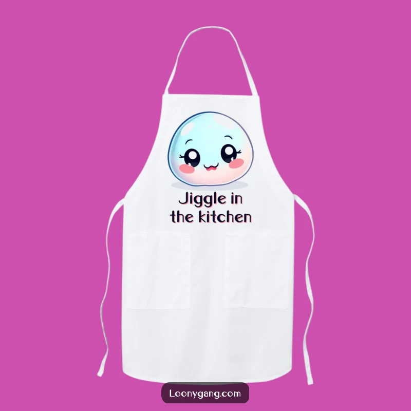 Funny Wobbly Jelly Blob Apron: Cook with Uncontrollable Fun and Hilarious Style