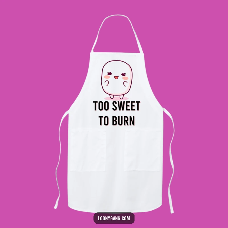 Funny Marshmallow Wiggle Apron: Kitchen Jiggly Wear, Hilarious Funny Gift