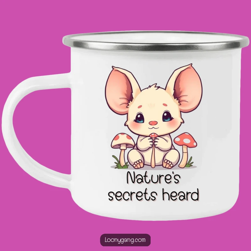 Funny Creature Campfire Mug - Big Ears Listening, Perfect Outdoor Gift
