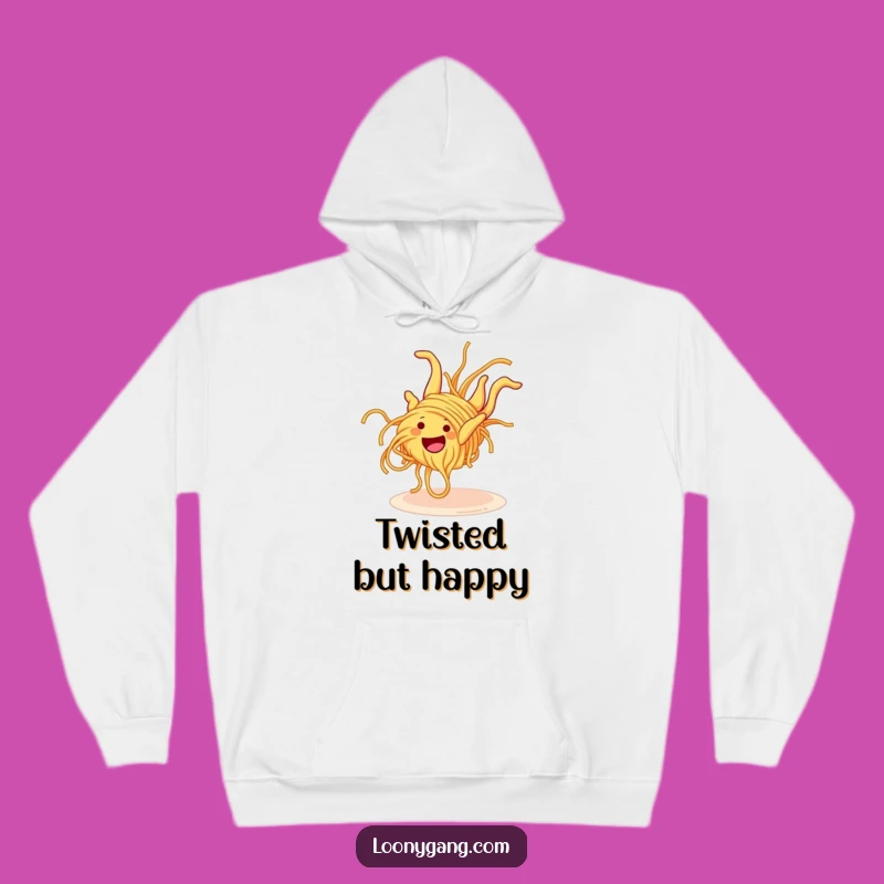 Funny Spaghetti Somersault Hoodie: Cozy Noodle Sweatshirt, Ultimate Funny Gift
