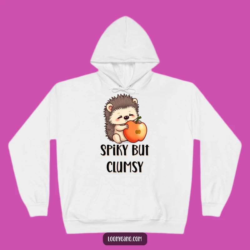 Funny Hedgehog Hoodie: Cozy Bewildered Cub Style For A Perfect Funny Gift