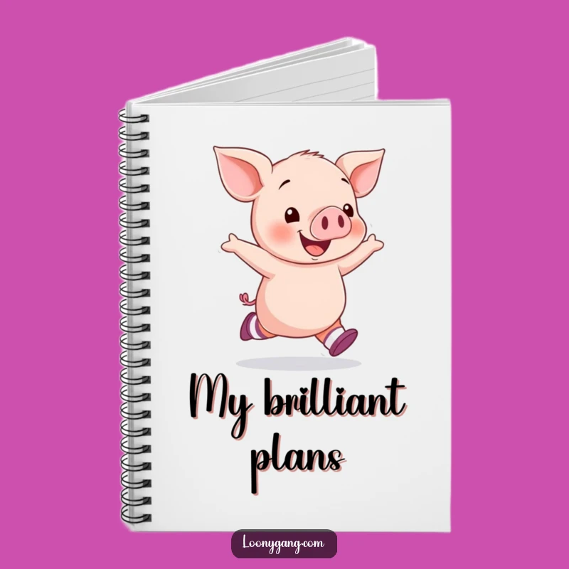 Funny Piglet Socks Notebook - Hilarious Journal for Joyful Ideas