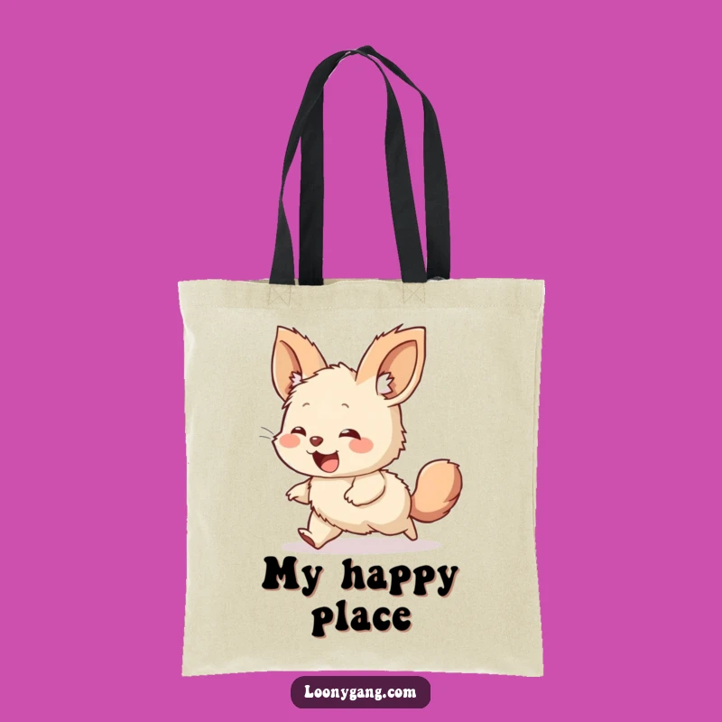 Funny Creature Tote Bag: Giggling Chase for Everyday Fun
